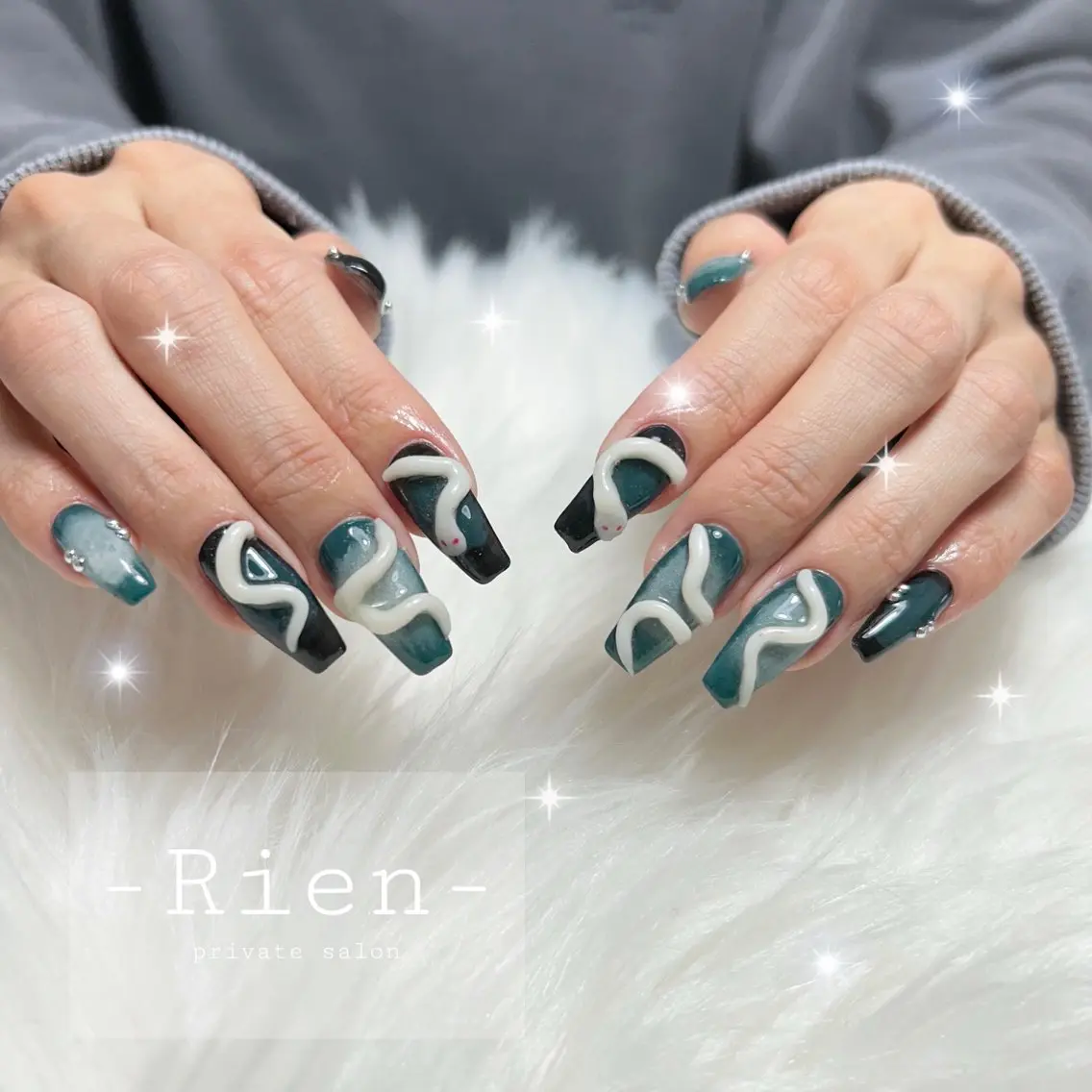 ネイル ハンドネイル -Rien- プライベートサロンのネイルデザイン