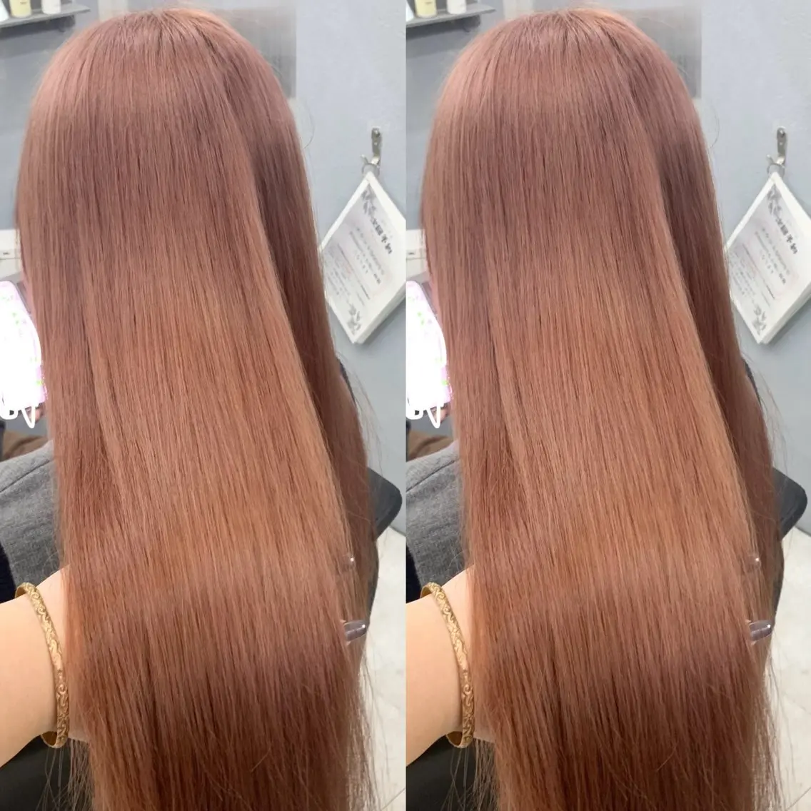 ロング ブリーチ無しカラー✨ 美鈴のヘアスタイル