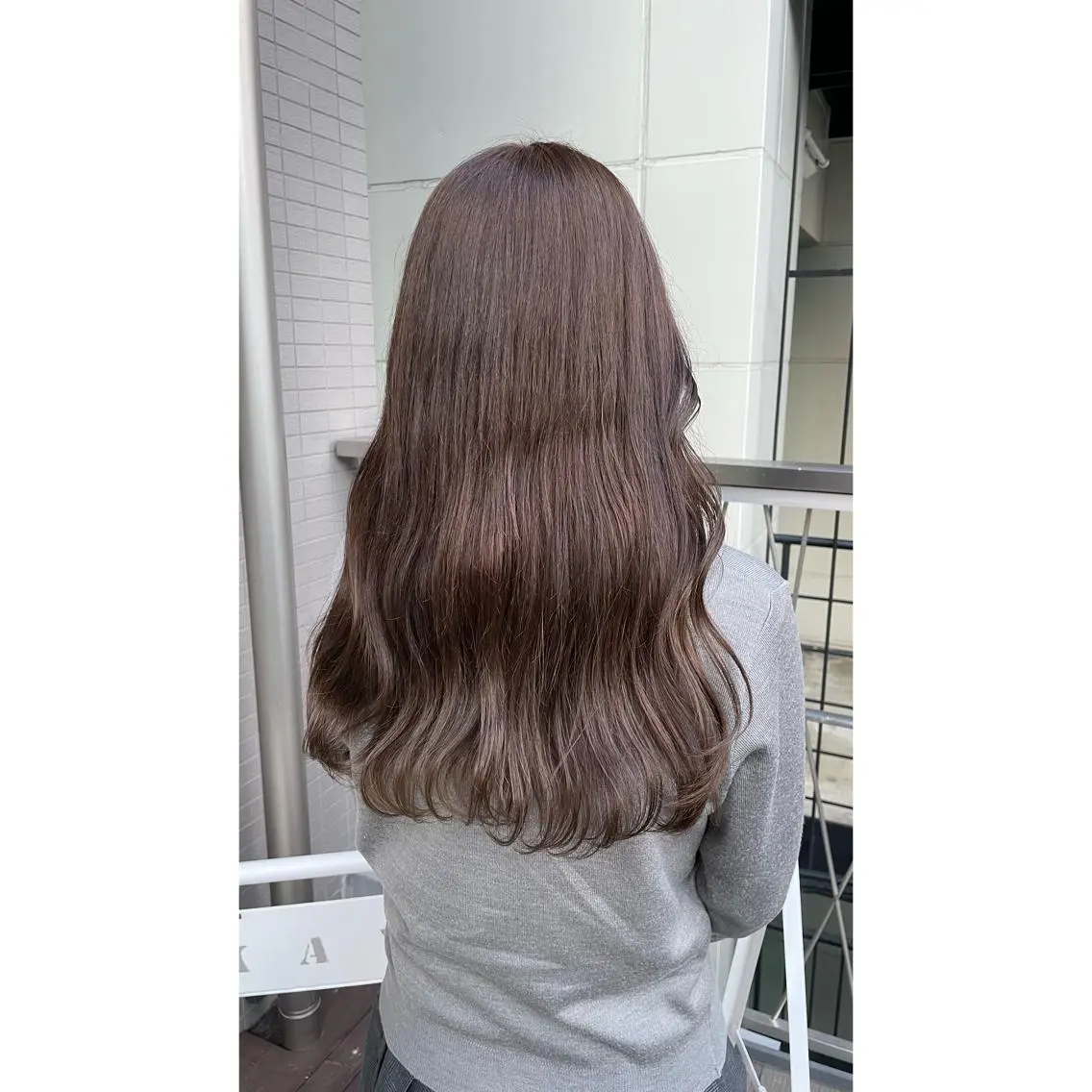 ロング カラー ヘアカラー トリートメント 梅田/髪質改善カラー ❄︎ mikiのヘアスタイル