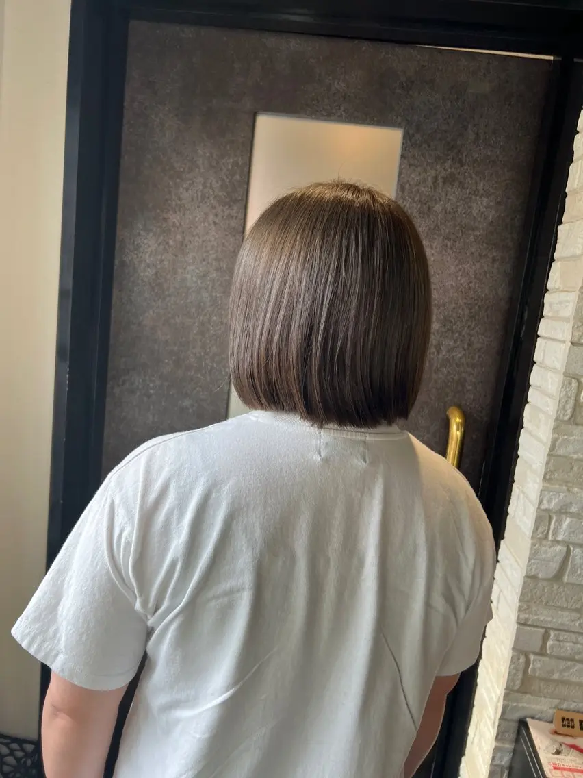 ミディアム ヘアカラー トリートメント 脇部 亜梨沙のヘアスタイル