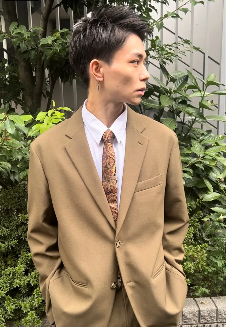 メンズ 鈴畑 皓平のヘアスタイル