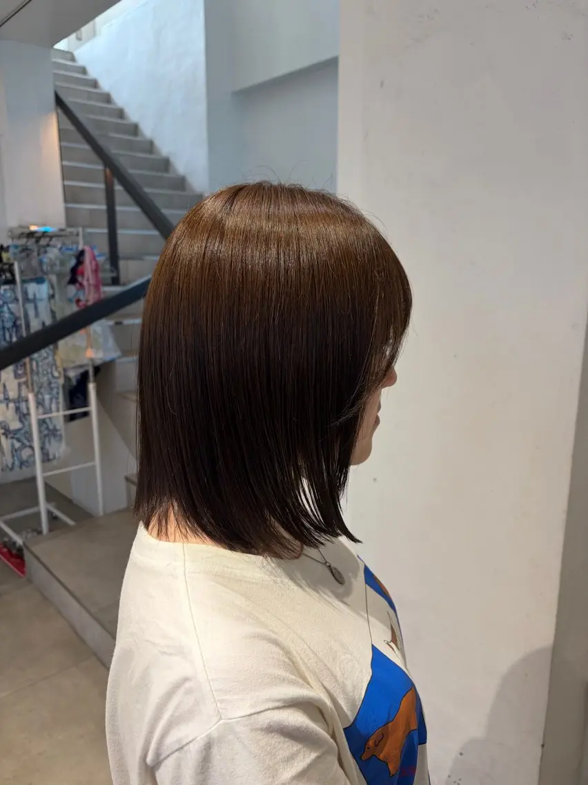 【✨ミニモ限定✨】ボブカット+トリートメントの写真