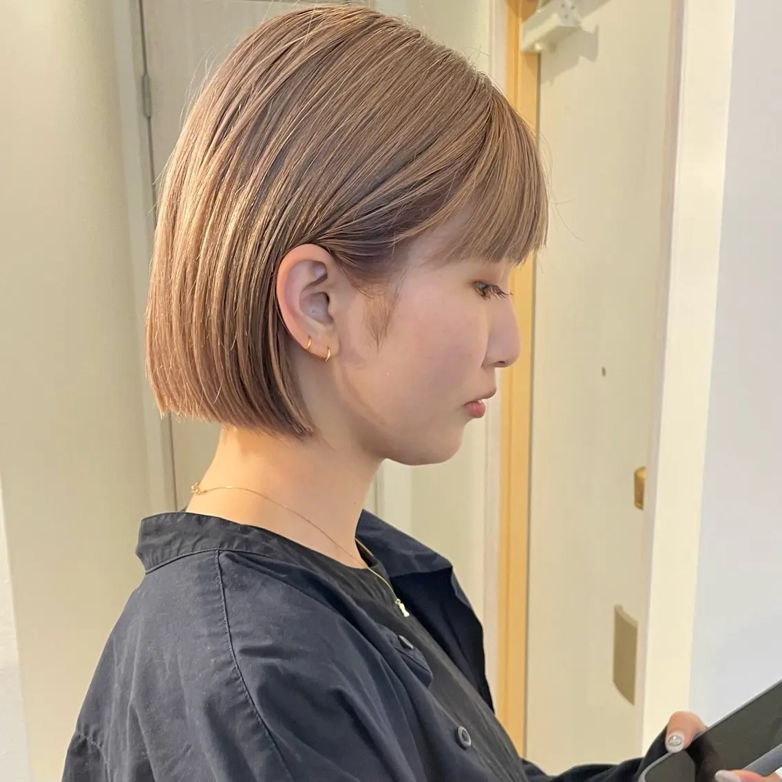 【レディース】似合わせカット+ダブルカラー(ブリーチ可)+トリートメントの写真