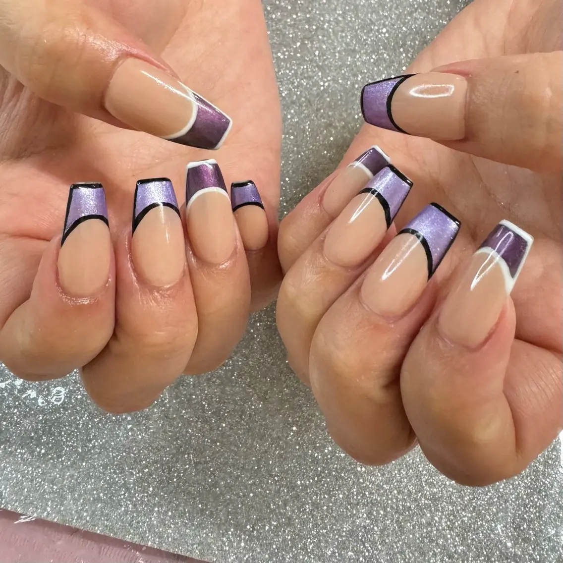 ネイル ハンドネイル VIERU 🌈🎀💖のネイルデザイン