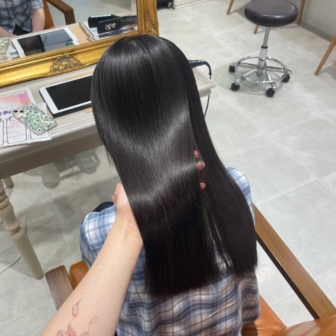 カット＋縮毛矯正+1stepトリートメントの写真