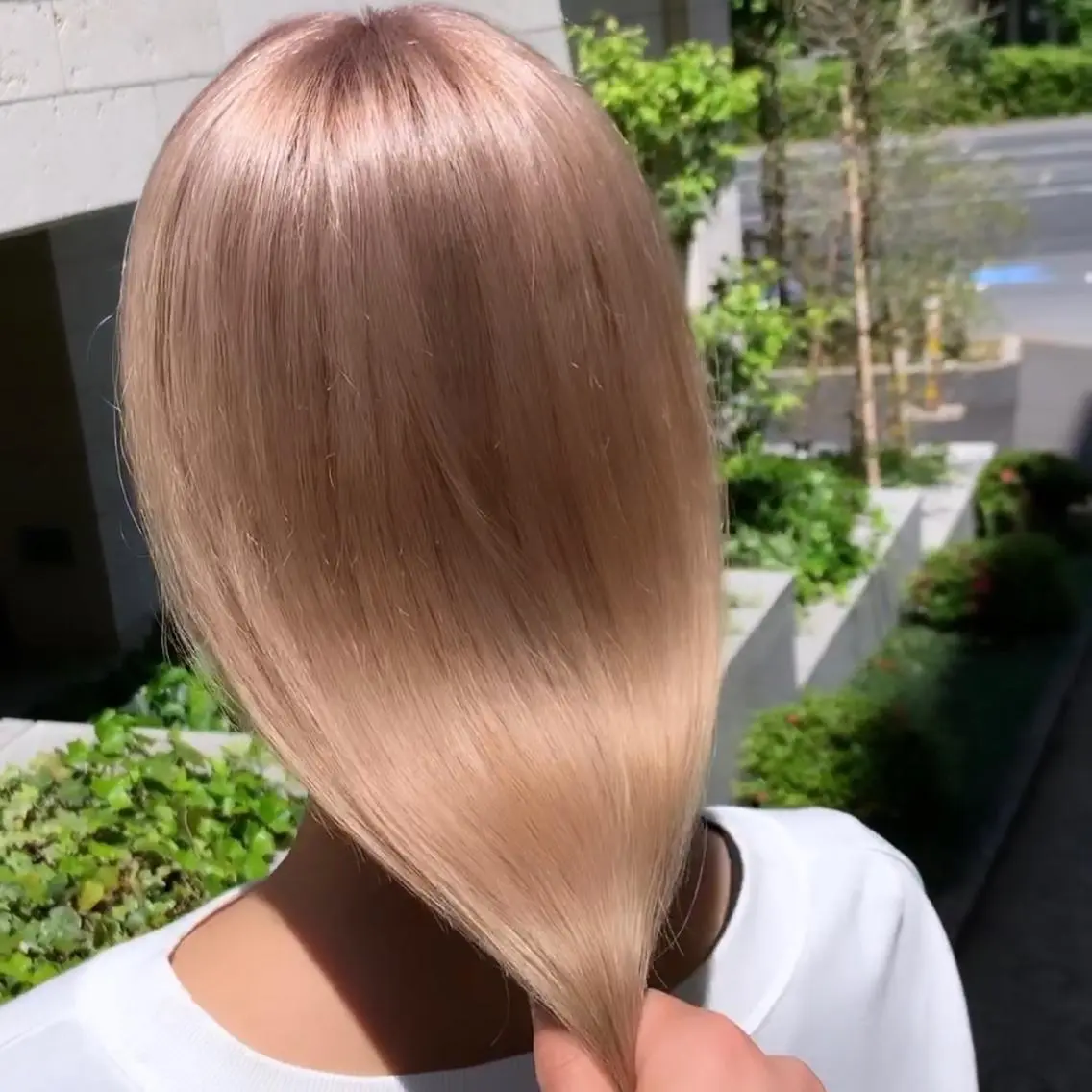 セミロング カラー パーマ ヘアアレンジ 💛カラー大人気💛 c i a t eのヘアスタイル