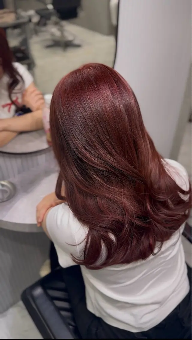 ロング ヘアカラー 福岡/縮毛矯正 壮飛のヘアスタイル