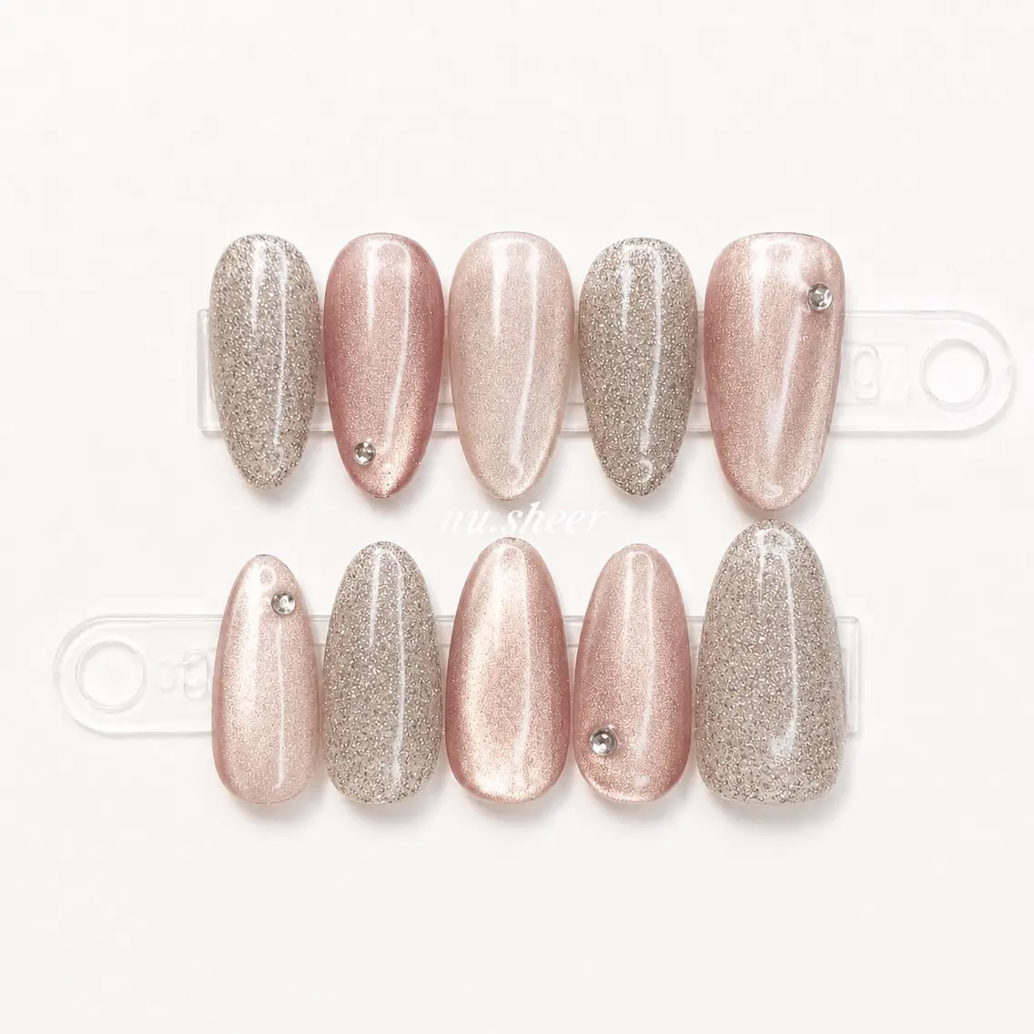 ネイル ハンドネイル nu.sheer honoのネイルデザイン