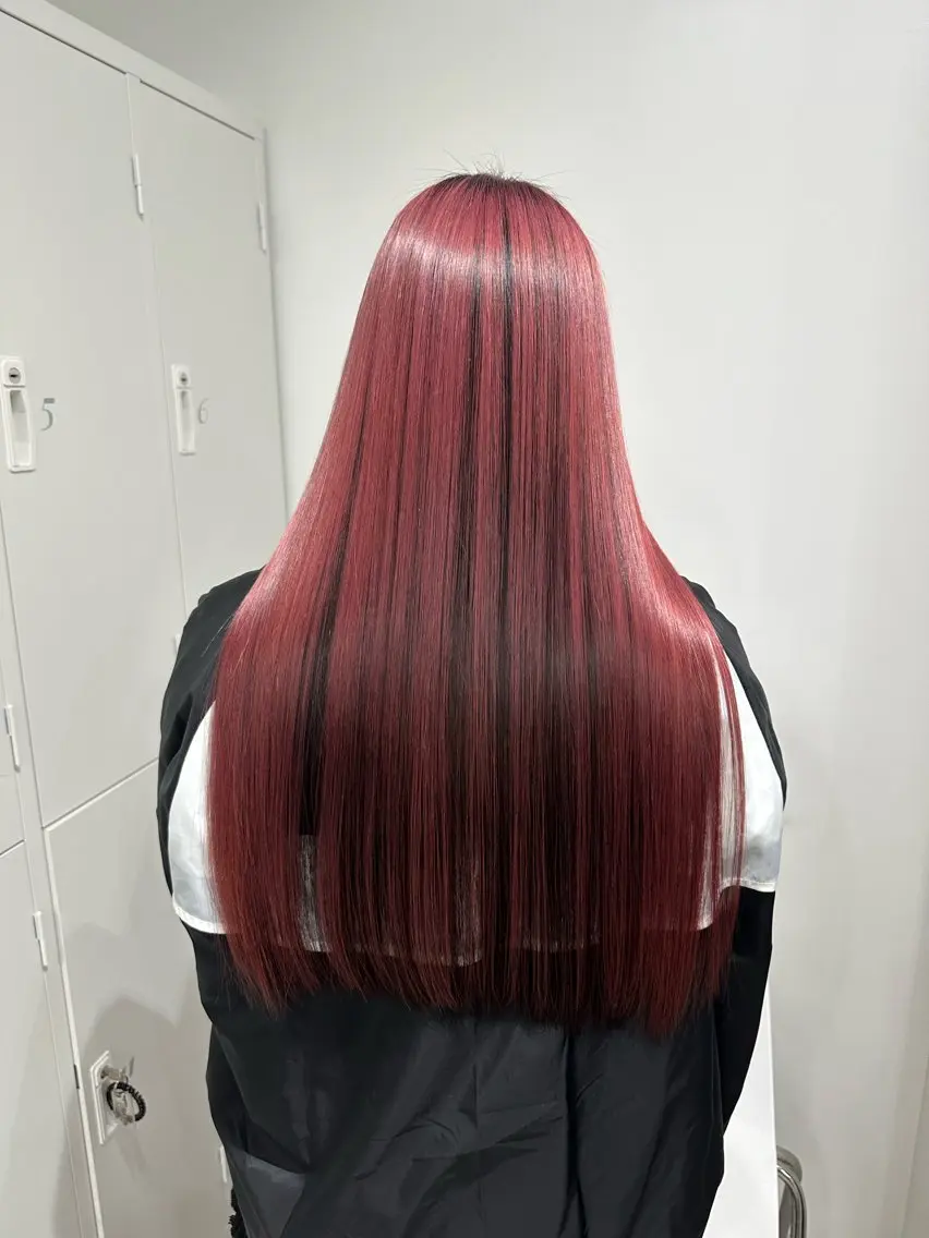 ロング カラー ヘアアレンジ カット ヘアカラー トリートメント ✨錦糸町ブリーチ/ ホワイトカラー皇気✨のヘアスタイル