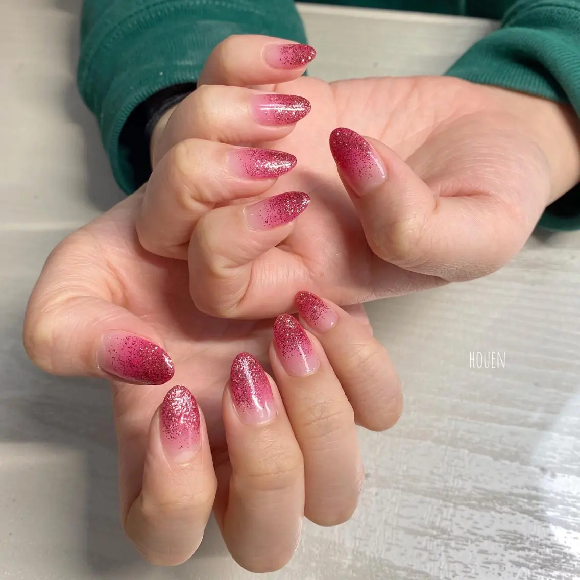 ネイル グラデーション I pinknail 韓国風·持ち込み専門のネイルデザイン