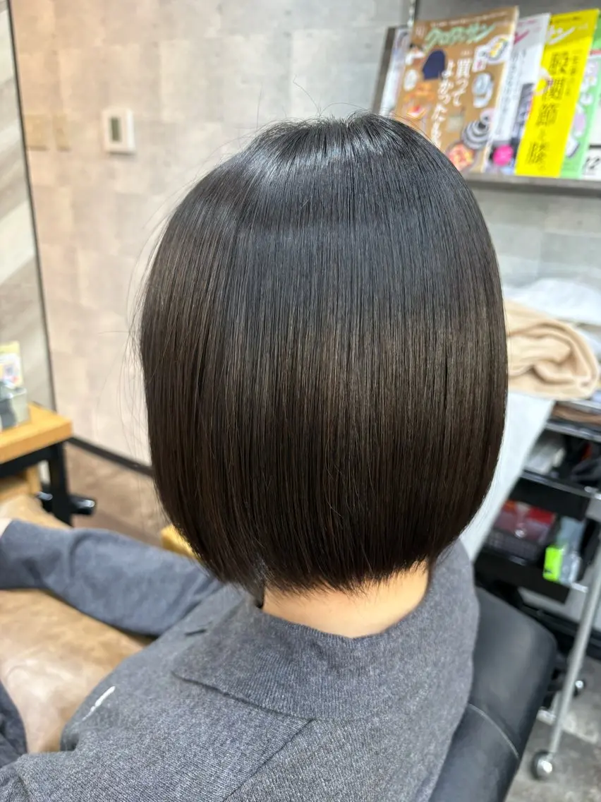 ❇️髪質改善❇️ 縮毛矯正＋カット＋トリートメントの写真