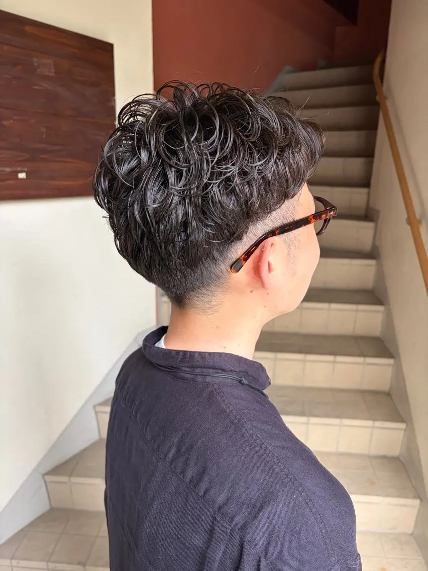 メンズ メンズパーマ 後藤 みさとのヘアスタイル