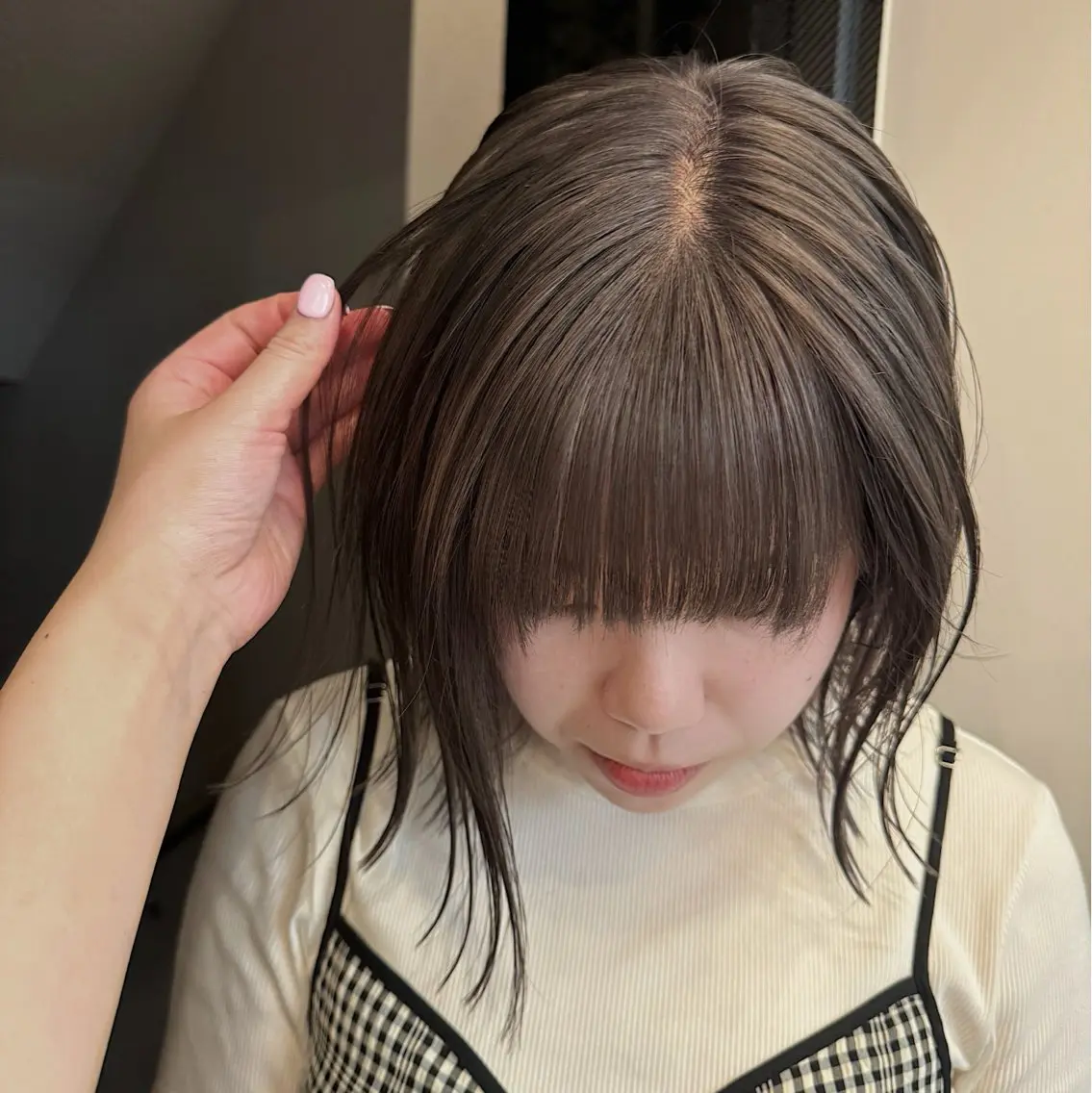 ミディアム カラー ヘアアレンジ ブルーカラー ラベンダーカラー カット ヘアカラー トリートメント 🌐サトウ リョウ🌐のその他イメージ