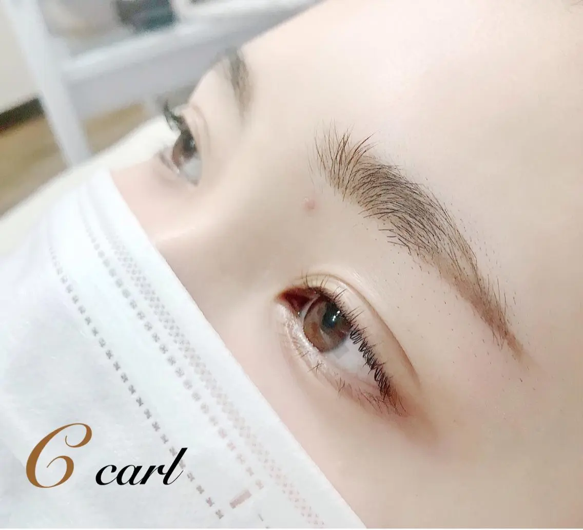 マツエク・マツパ ケラチンラッシュリフト バインドロック Cカール キュート フラットラッシュ eyelash presh yukaのマツエク・マツパデザイン