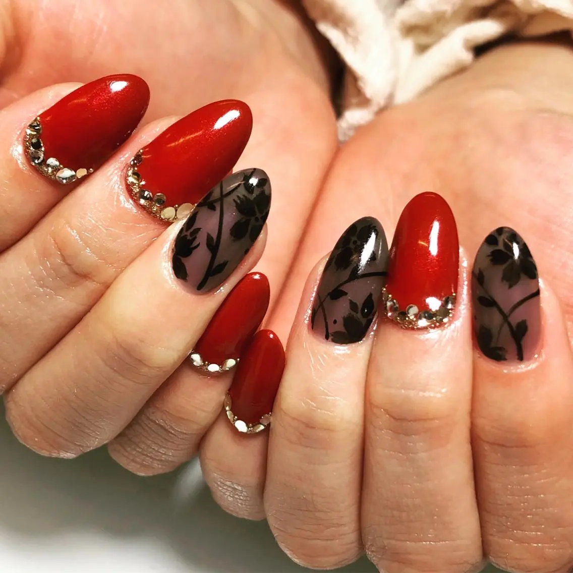 ネイル ハンドネイル M nail はやまうららのネイルデザイン
