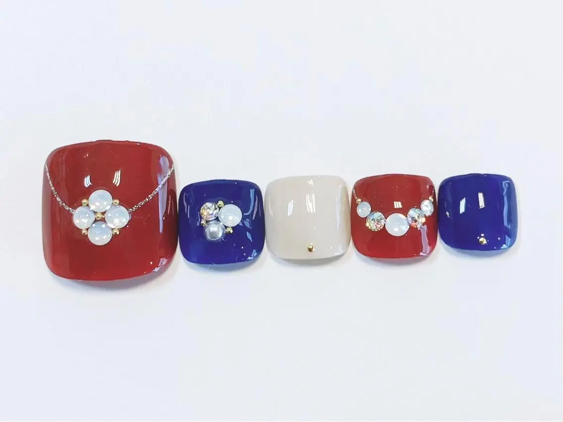 ネイル フットネイル Nail salon mewのネイルデザイン