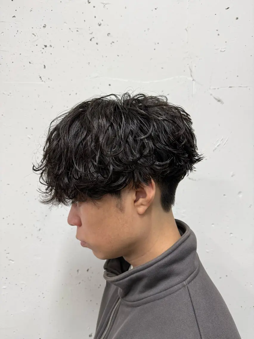 パーマ メンズ カット パーマ 立川メンズ特化/ パーマ職人/氣田瞬介のヘアスタイル