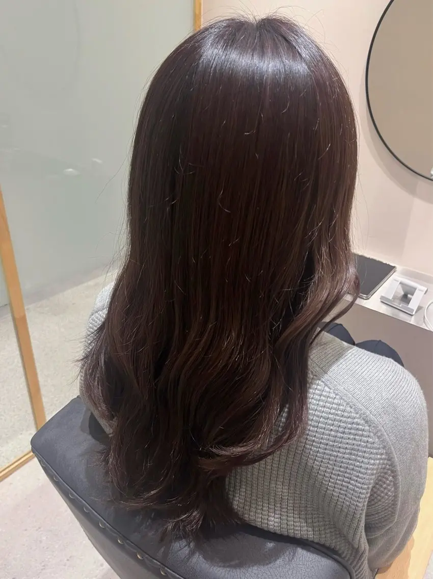 ロング 顔周り/レイヤー カット🎀ヒラバルのヘアスタイル