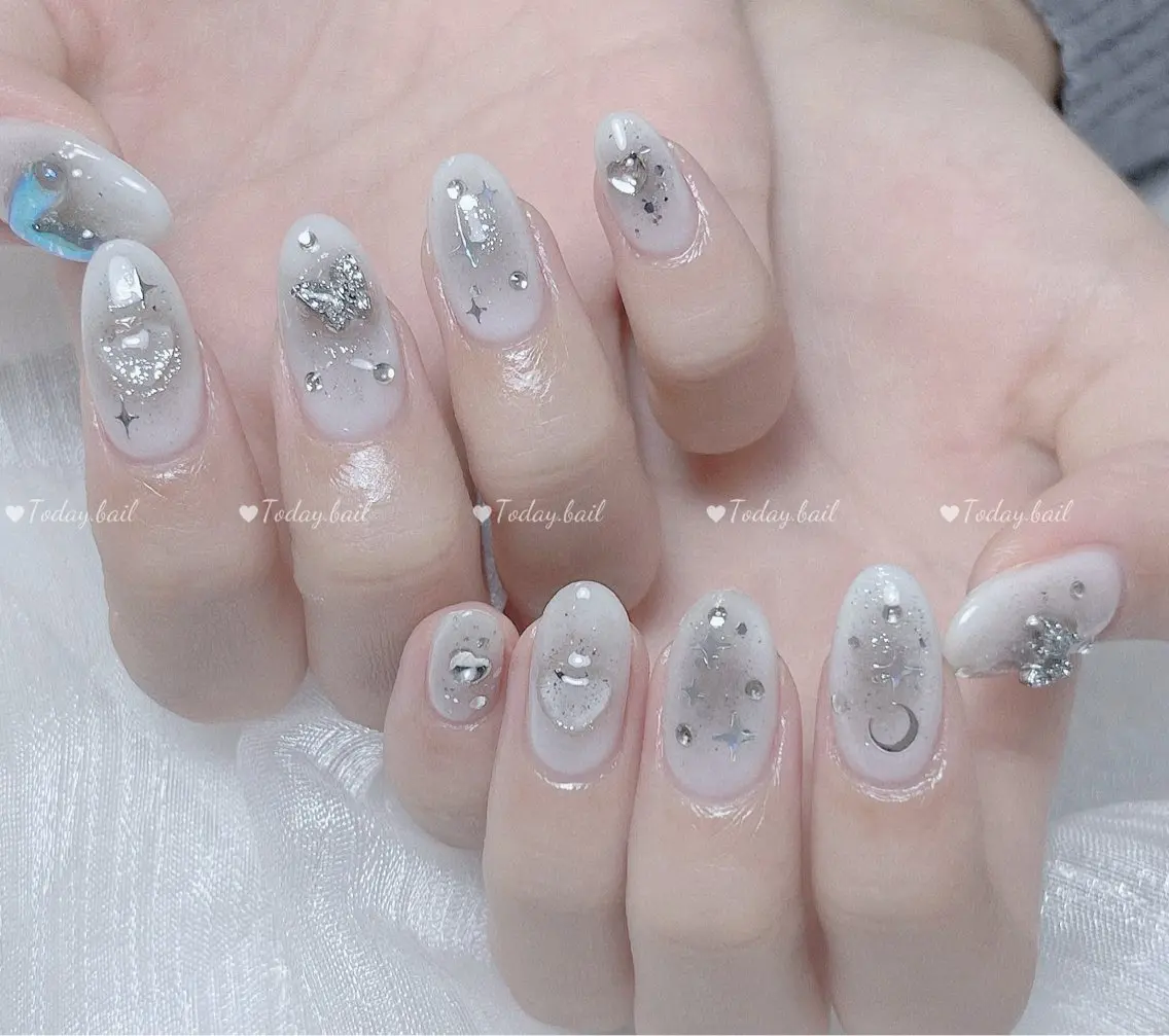 ネイル ジェルネイル ハンドネイル 🎀Today nail💅のネイルデザイン