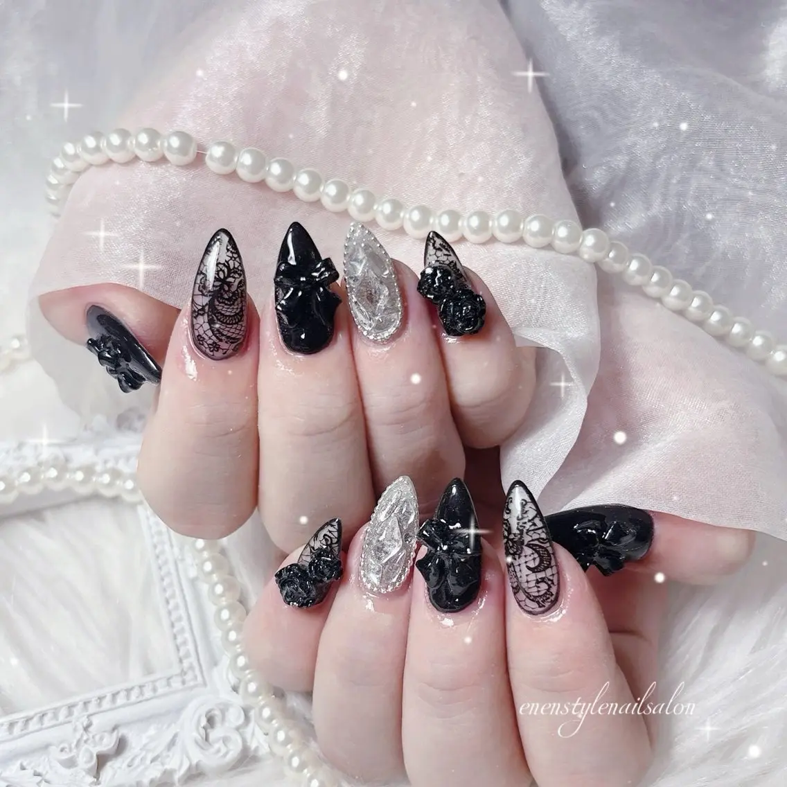 ネイル ハンドネイル 🐾enen style 🐾のネイルデザイン