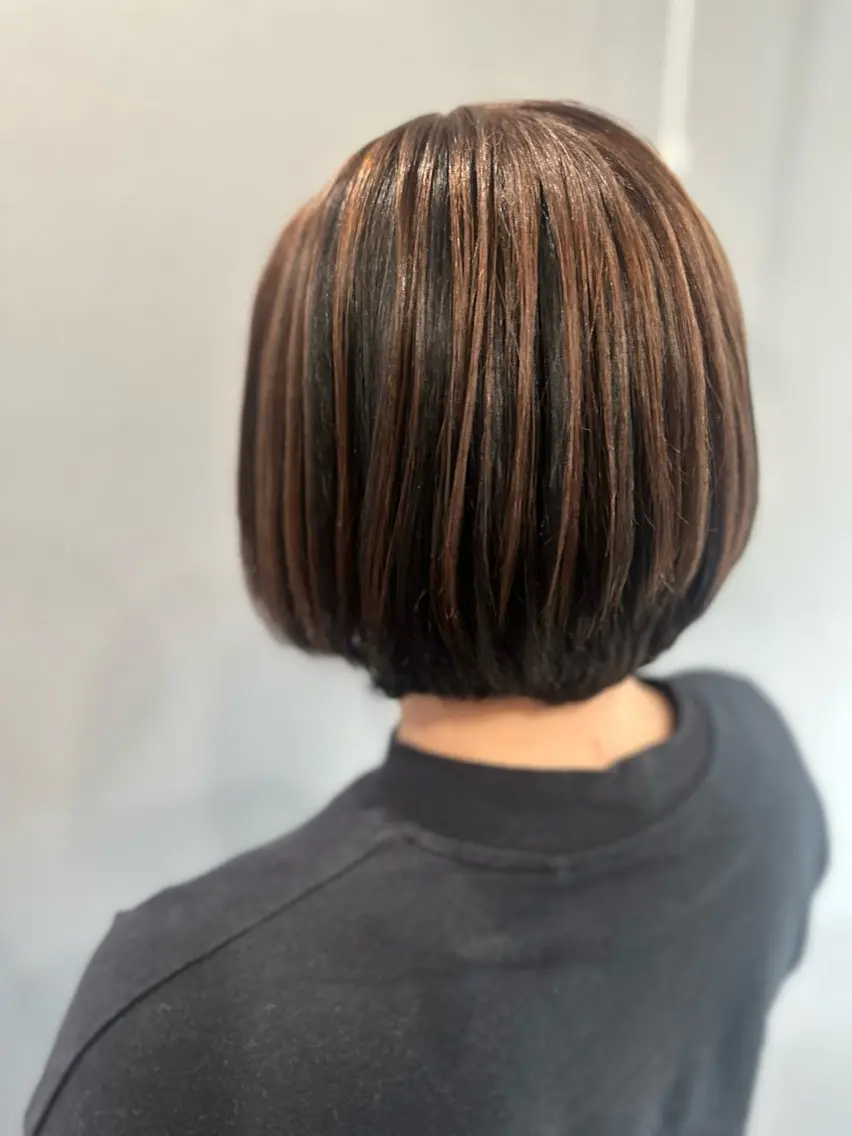 ショート カラー カット ヘアカラー トリートメント K Harukaのヘアスタイル