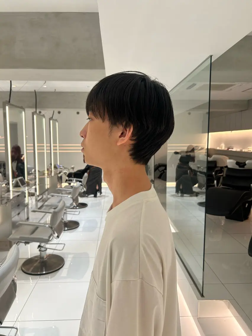 ショート メンズ マッシュ 🤍アヤナ / emme🤍のヘアスタイル