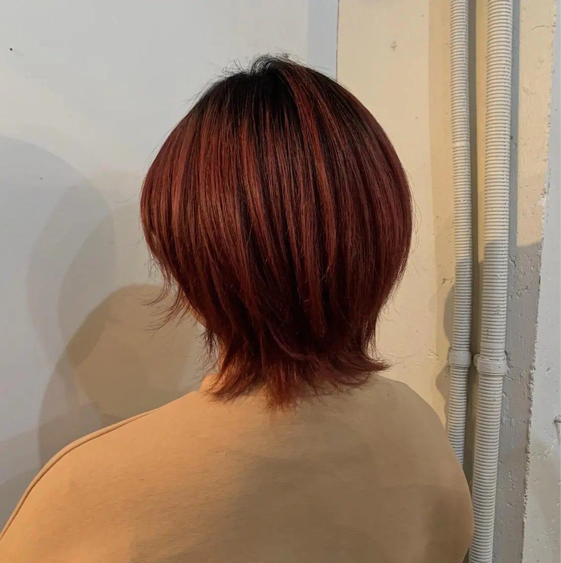 ショート カラー パーマ ヘアアレンジ メンズ キッズ ネイル マツエク・マツパ メンズブリーチ ブリーチ sumina すみなのヘアスタイル