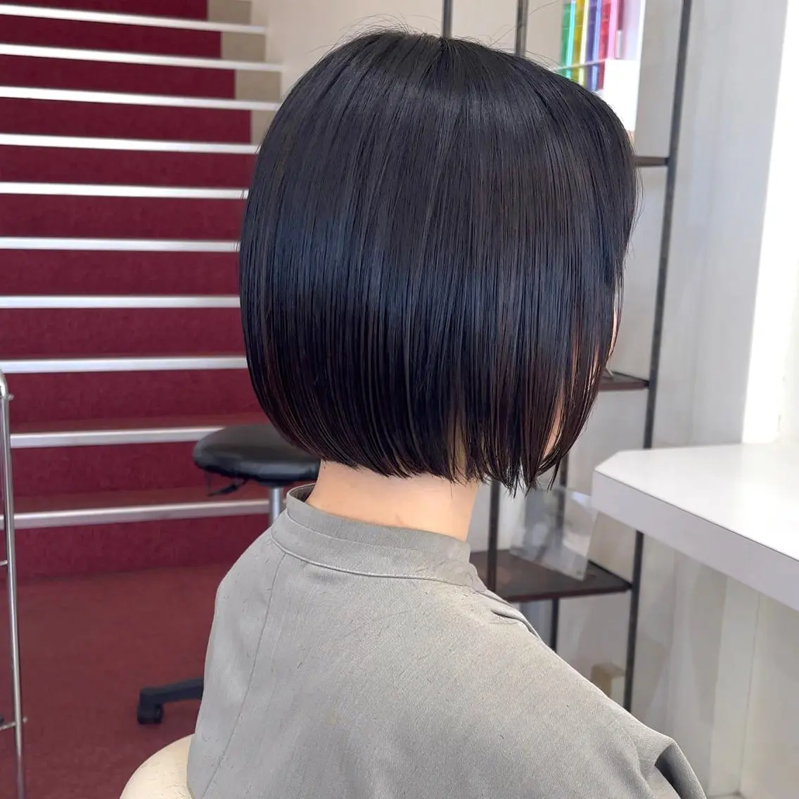ショート ボブ mickey Yuinaのヘアスタイル
