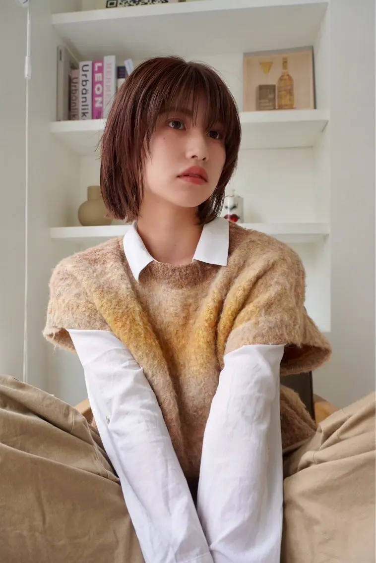 ショート カット トリートメント レディースカット🎀 NANAHAのヘアスタイル