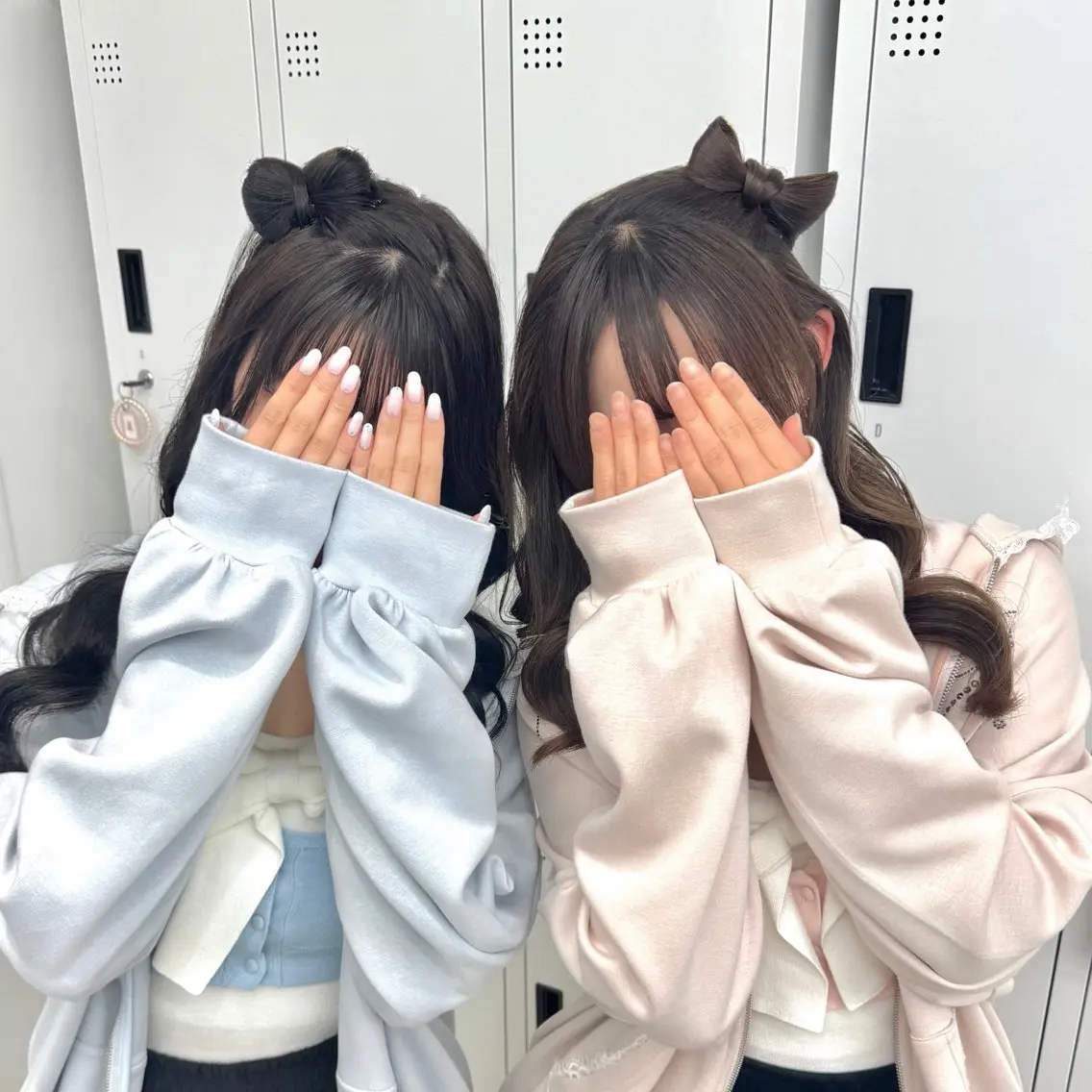 ロング ヘアアレンジ ヘアセット ヘアメ🎀ハイトーン 🩵エクステ🪄しほのヘアスタイル