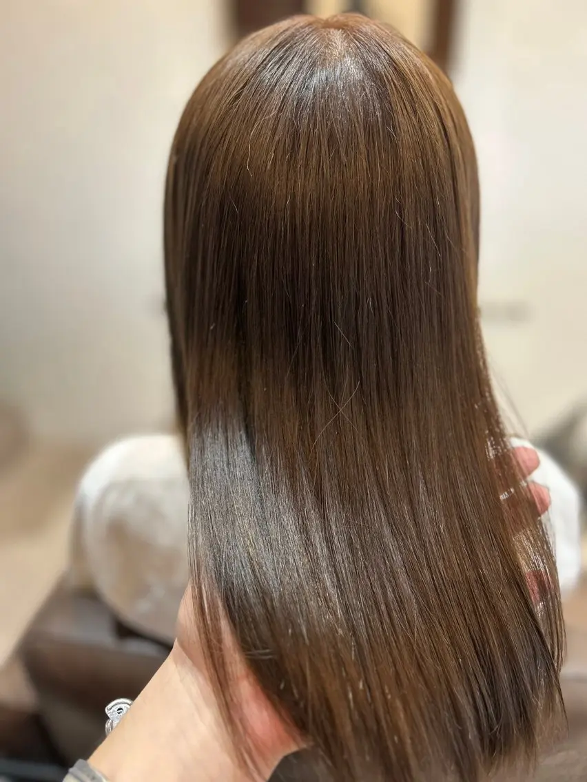 【時間がないけど癒されたい】似合わせカット+頭浸浴+マーブの写真