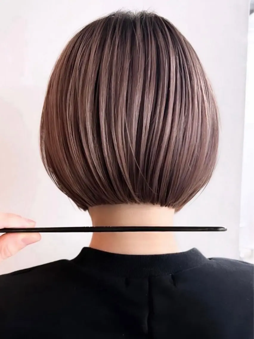 ショート ショートボブ ボブ ハイライト 髪質改善 レイヤーカット カット ショートカット/ボブ /レイヤー/ヨシミのヘアスタイル