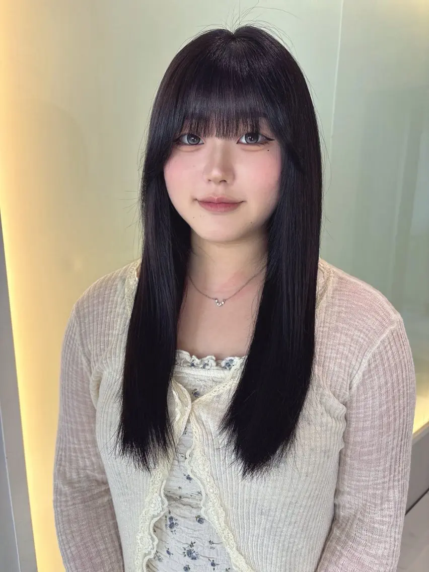 ロング 髪質改善 ヘアカラー nanami /ボブ/艶カラーのヘアスタイル