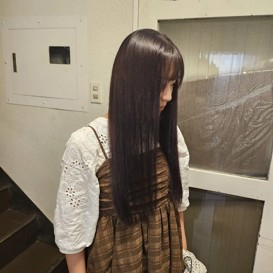 ロング カラー ラベンダーカラー ヘアカラー トリートメント あべかりん/原宿 /マツパ/ハイトーンのヘアスタイル
