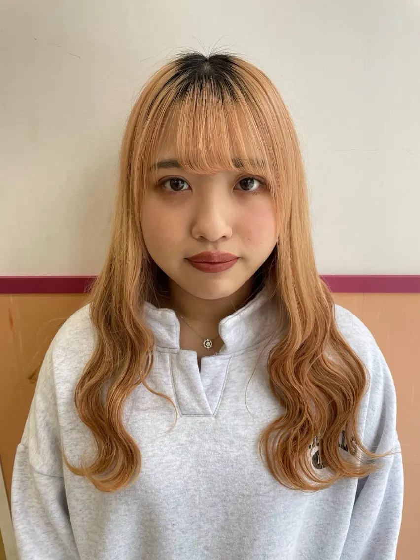 ヘアアレンジ 🍨デザインカラー/ ブリーチ”みさき🐇のヘアスタイル