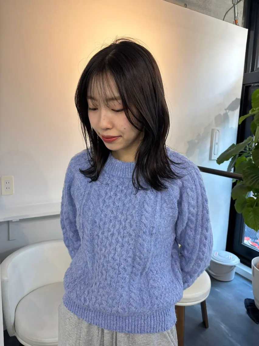 ミディアム 吉祥寺徒歩8分 🩵藤木寧子のヘアスタイル