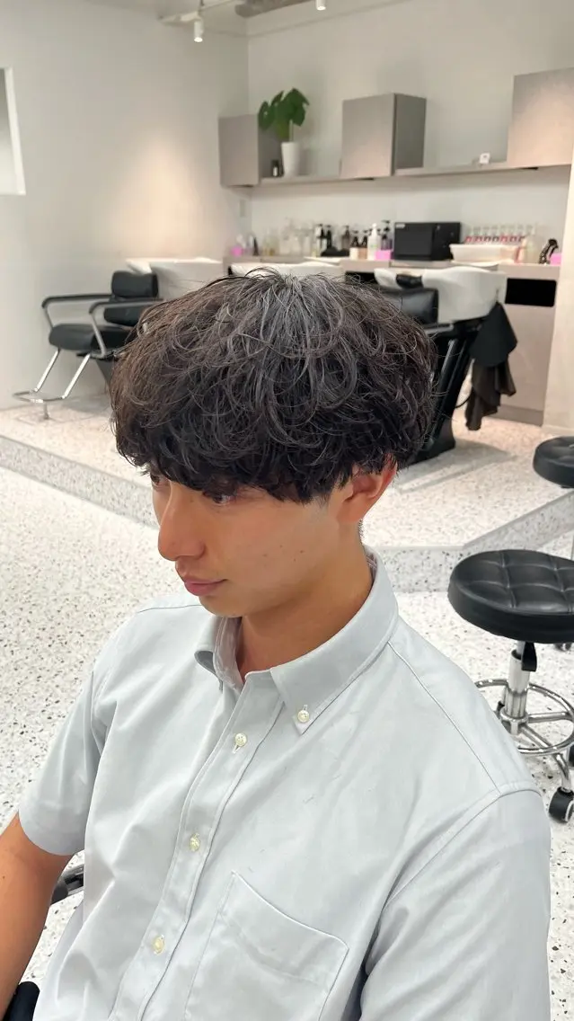 メンズ メンズパーマ そら/Ace栄 スパイキー/パーマのヘアスタイル
