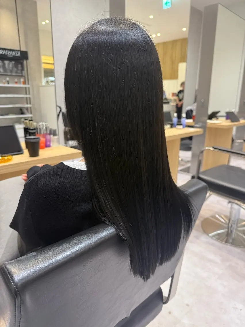 ロング 縮毛矯正 ヘアカラー 縮毛矯正 トリートメント ✨髪質改善/縮毛矯正 ✨FURUSHO聖波のヘアスタイル