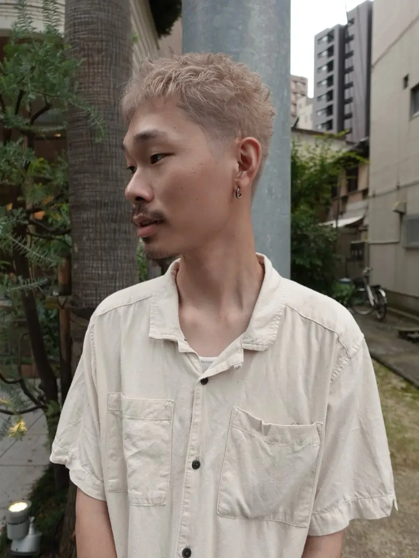 ショート カラー メンズ トレンドヘア◎ 店長 清原佑太のヘアスタイル