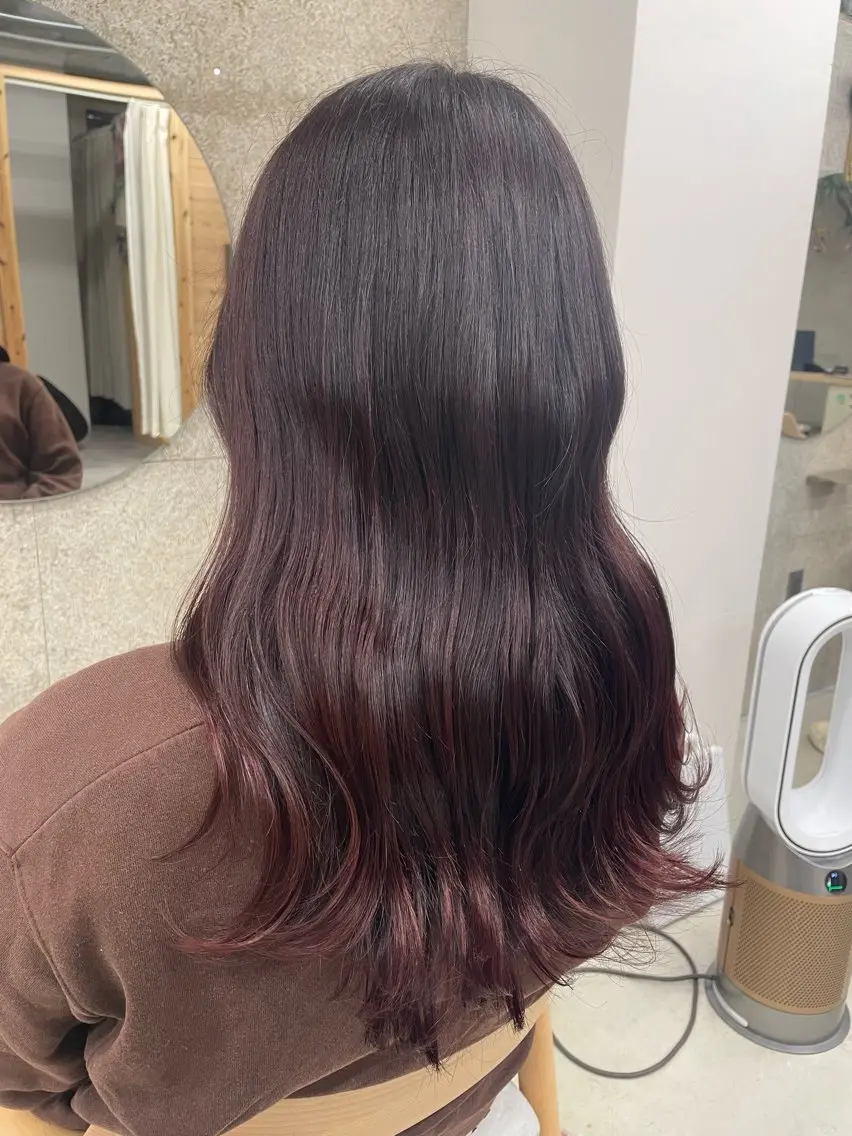 ロング カラー ヘアカラー トリートメント ヘッドスパ SiLO/ mahiroのヘアスタイル