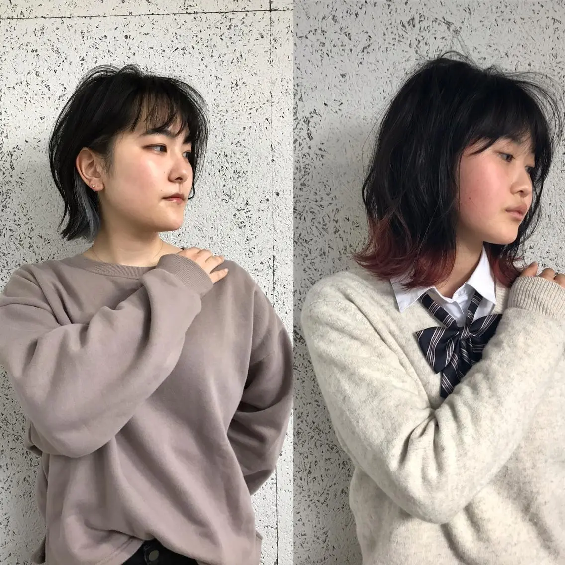 カラー カット ヘアカラー トリートメント KOOKI スティードトーキョーのヘアスタイル