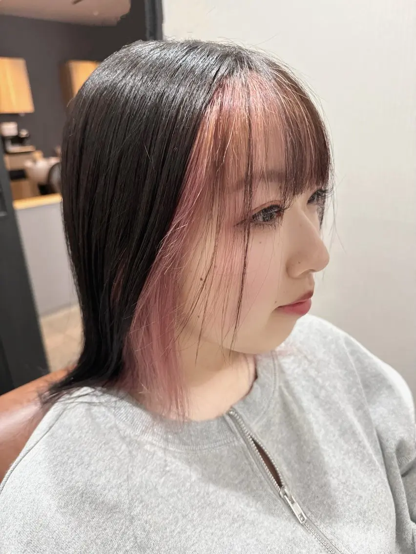 限定価格🦄ブリーチ込みダブルカラー🦄デザインカラー・全頭カラーなんでも可能✨➕Aujuaプレミアムトリートメントの写真