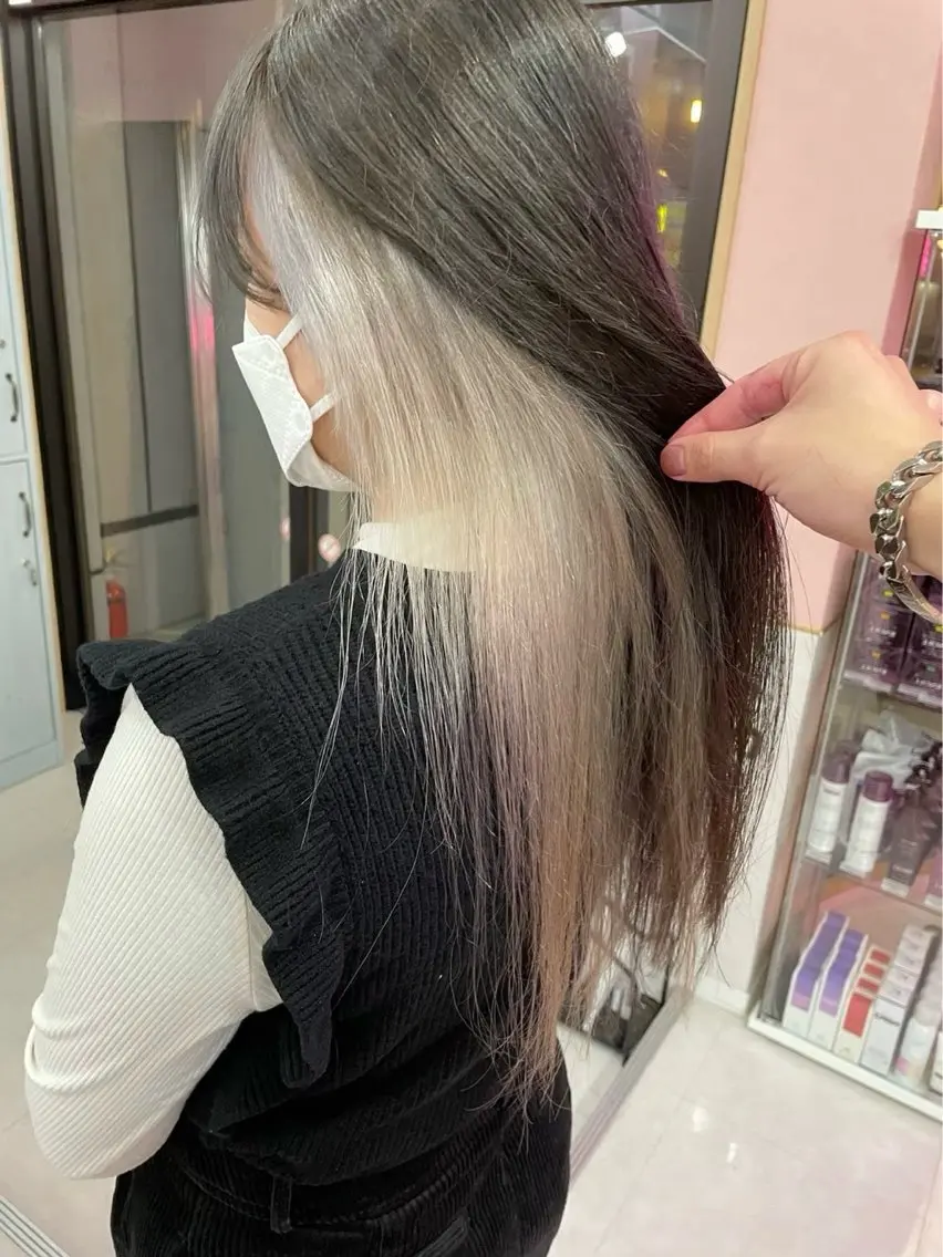 ロング カラー ブリーチ指名 No.1🦋KOKIのヘアスタイル
