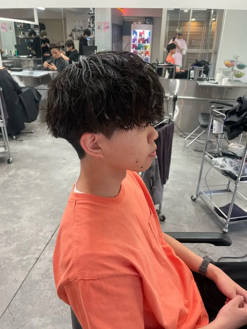 パーマ メンズ カット パーマ 町田エリアＮｏ．１/ パーマ特化/太田京希のヘアスタイル