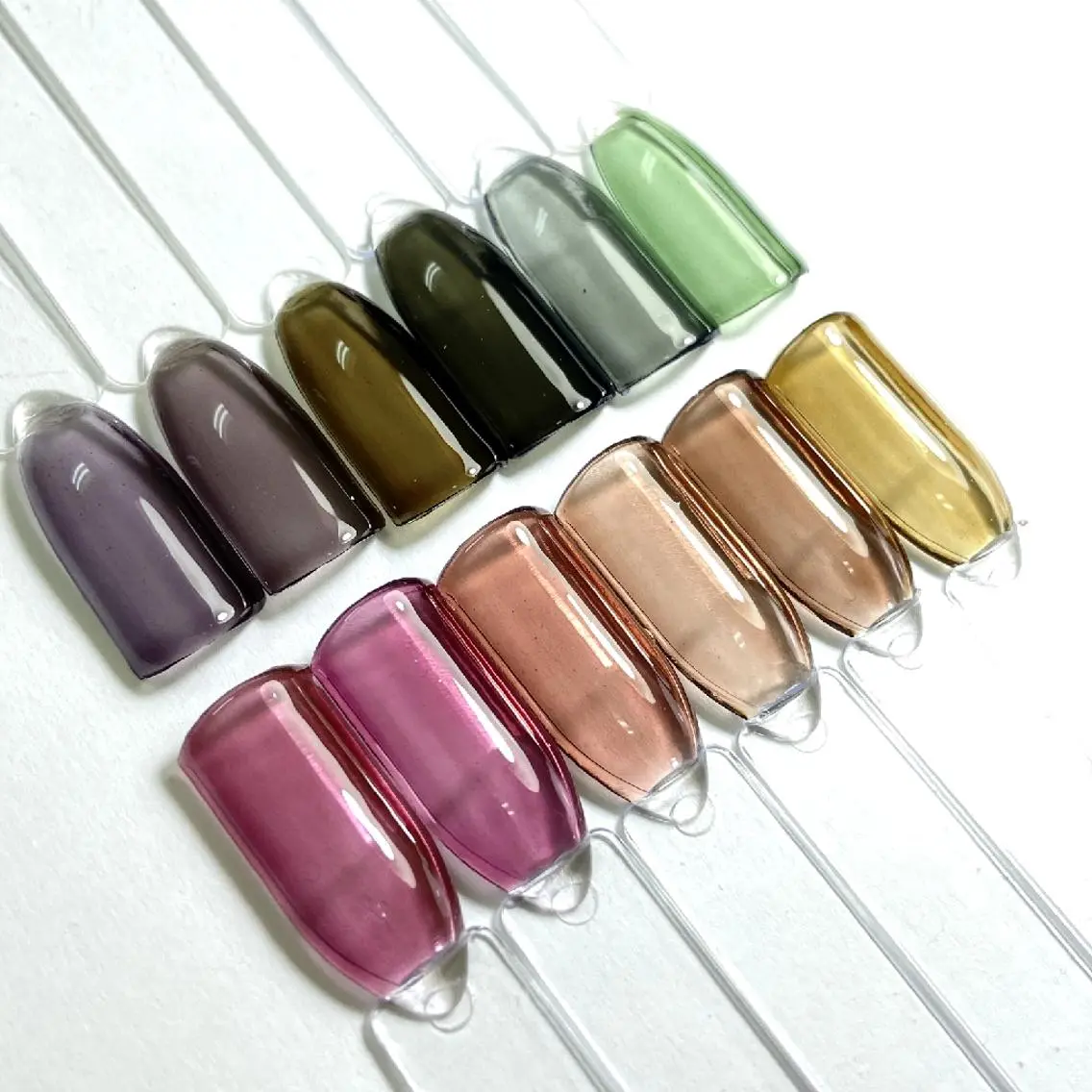 ネイル クリアネイル nail salon Lumièreのネイルデザイン