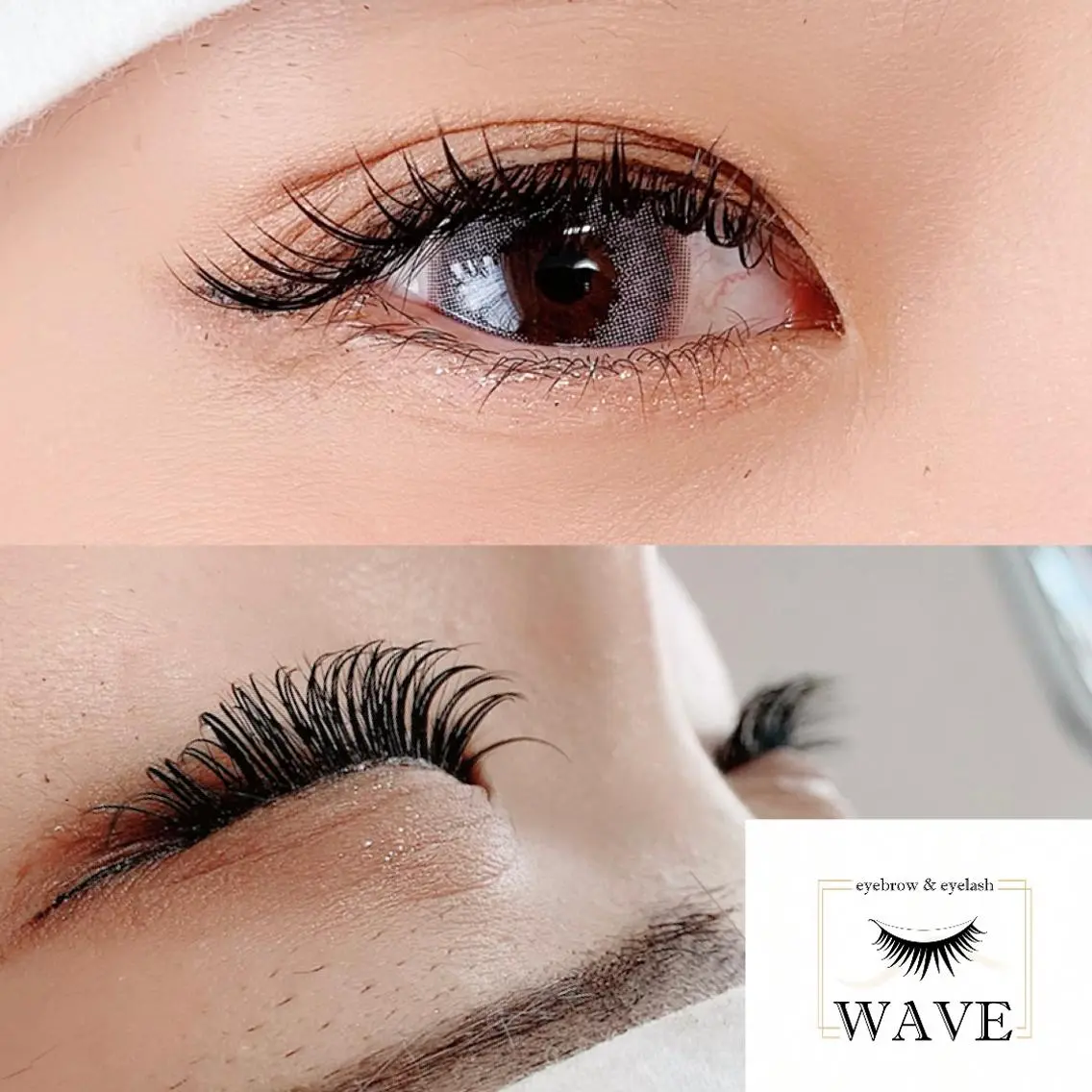 マツエク・マツパ 付け放題 フラットラッシュ マツエク brow&lash WAVEのマツエク・マツパデザイン