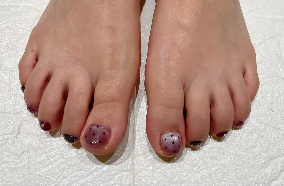 ネイル フットネイル Nail ecxia /Reikaのネイルデザイン