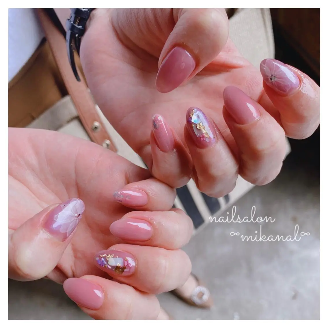ネイル ハンドネイル nailsalon ∞ ﾐｶﾅﾙ ∞のネイルデザイン