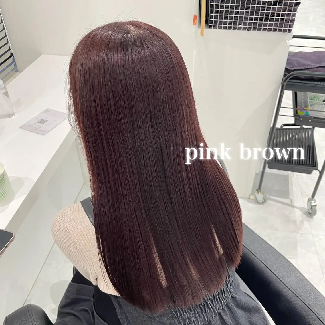 カラー 🤍ブリーチなし ブラウンhimi🤍のヘアスタイル