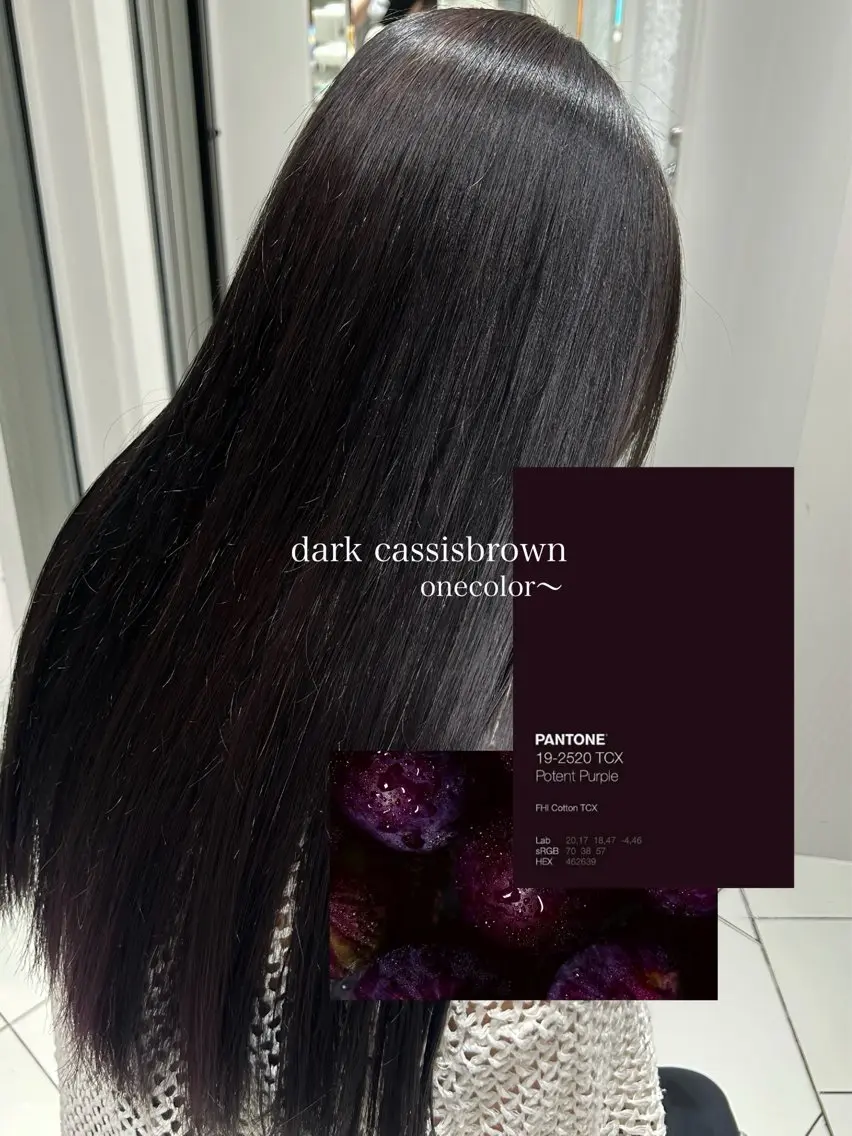 カラー ヘアカラー トリートメント 艶カラー🥣🫧 ZACC銀座/はるかのヘアスタイル